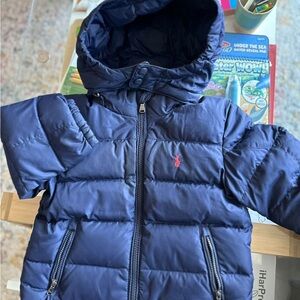 Ralph Lauren Kids Puffer Jacket - Navy